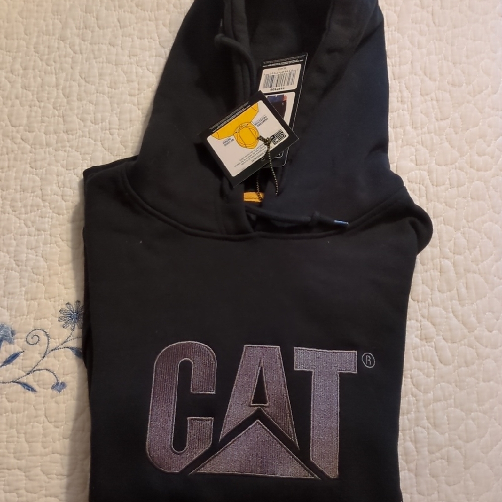 Caterpillar Black Cat Hoodie